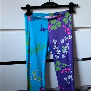 Versace for H&M Floral Leggings